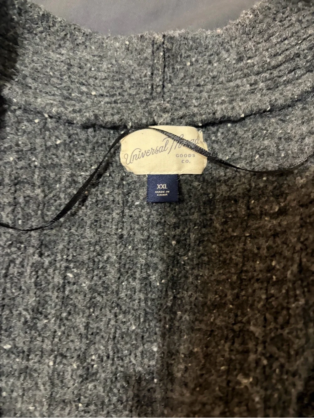 Universal Thread Grey Textured Button-Front Cardigan - Picture 2 of 3